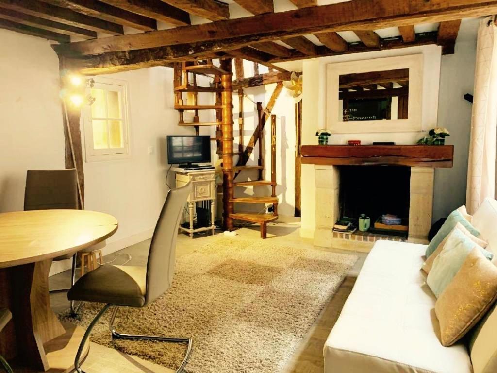 Les 4 Lions Duplex Chic Et Charme Daire Honfleur Dış mekan fotoğraf