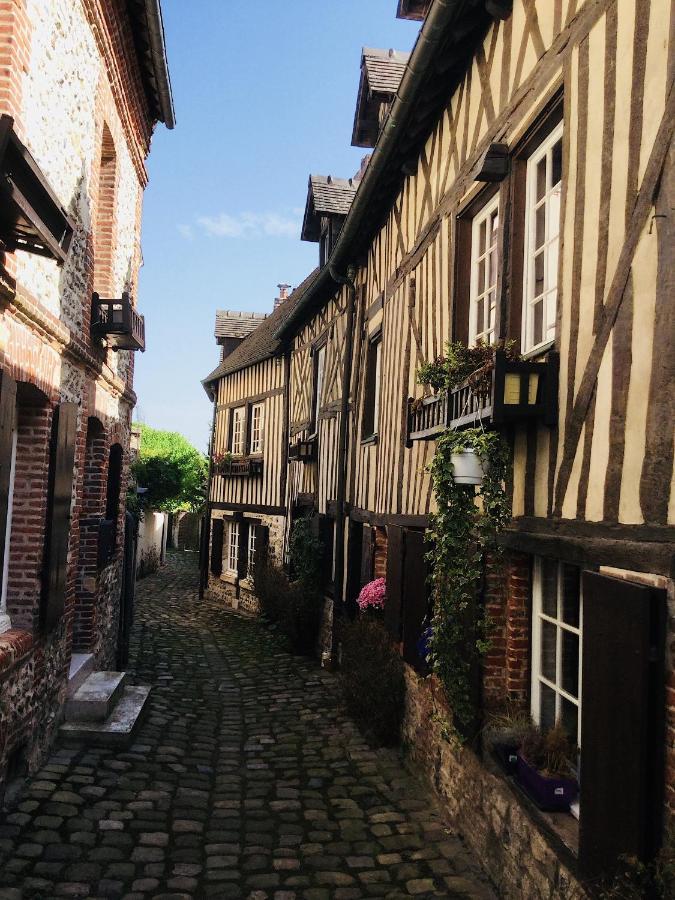 Les 4 Lions Duplex Chic Et Charme Daire Honfleur Dış mekan fotoğraf